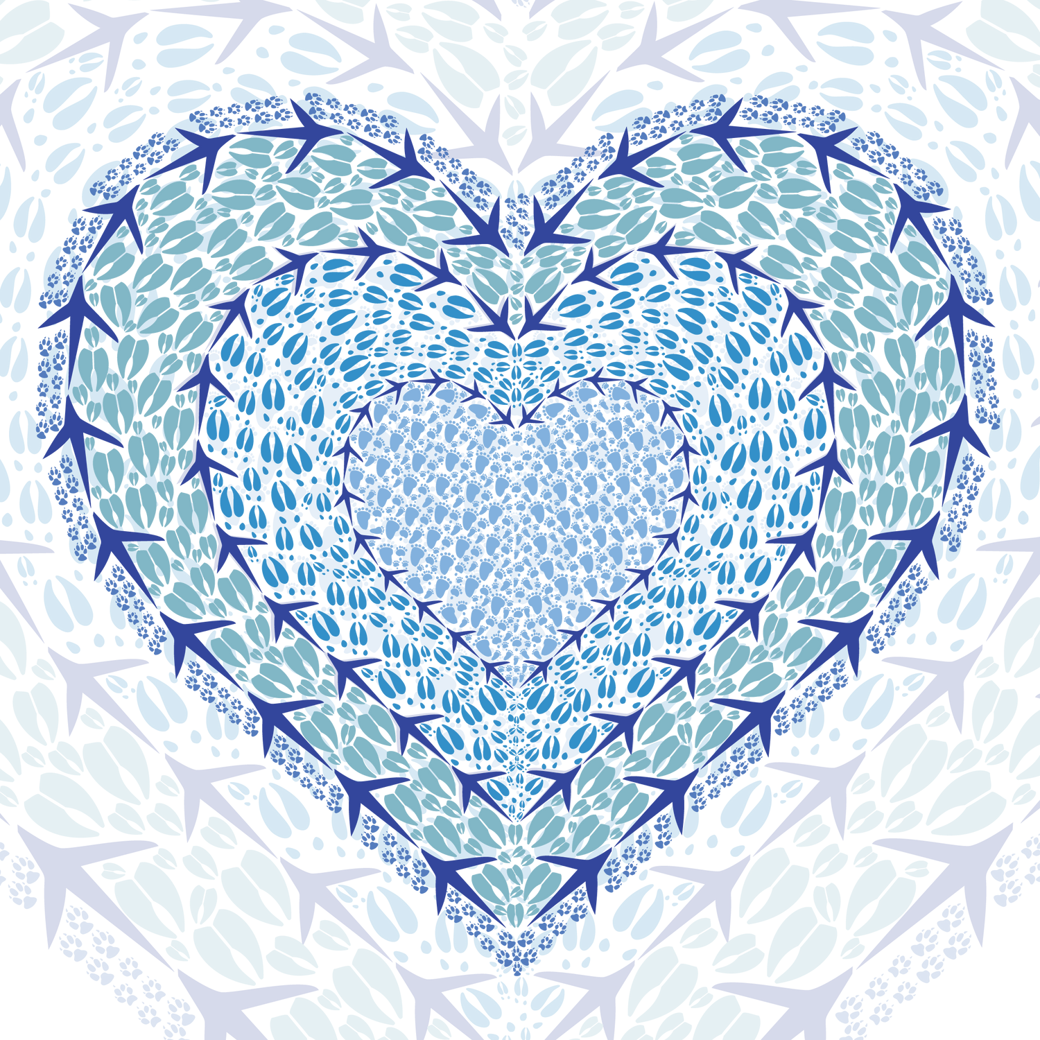 Blue Heart Collection