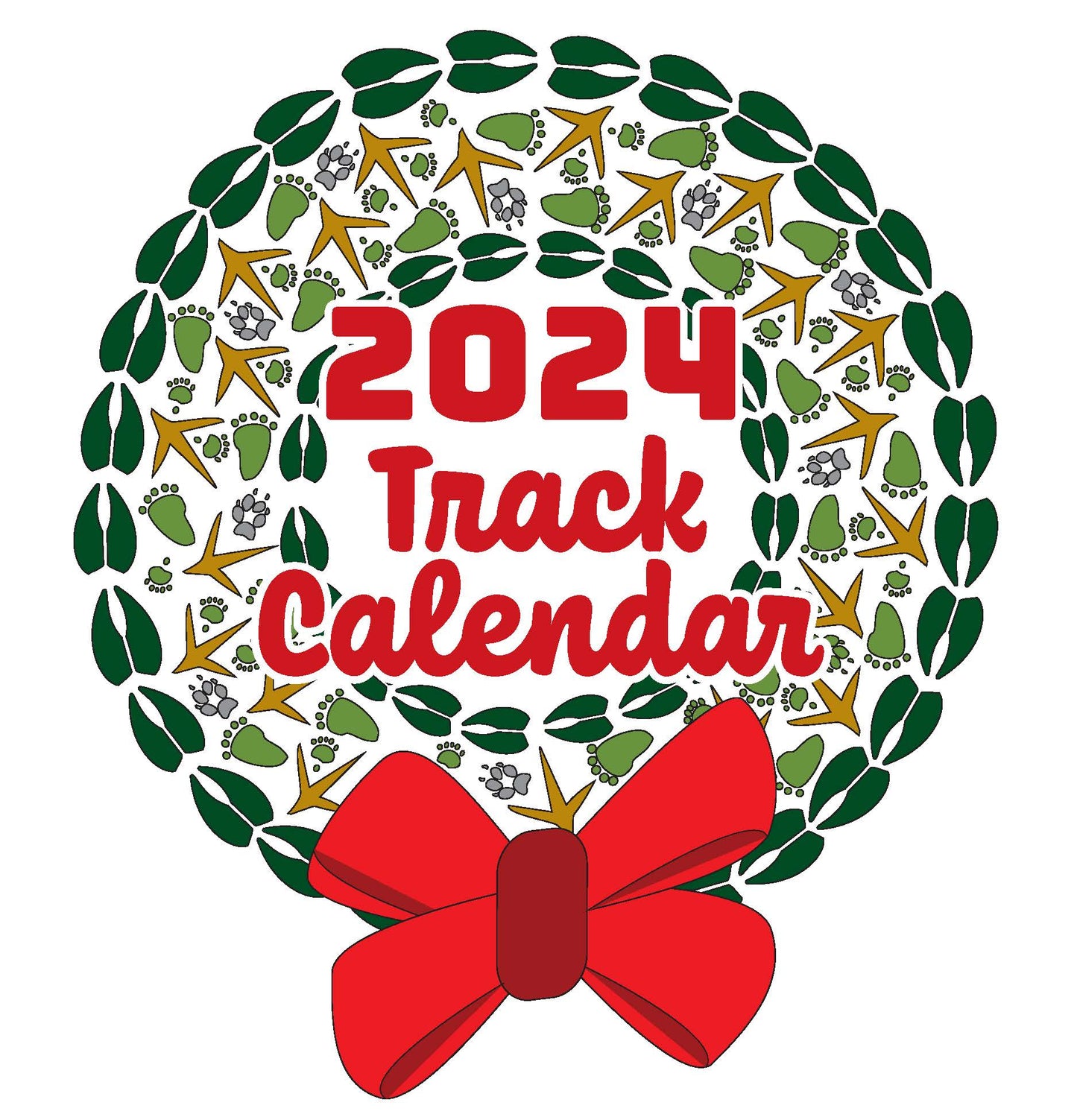 2024 Animal Track Calendar
