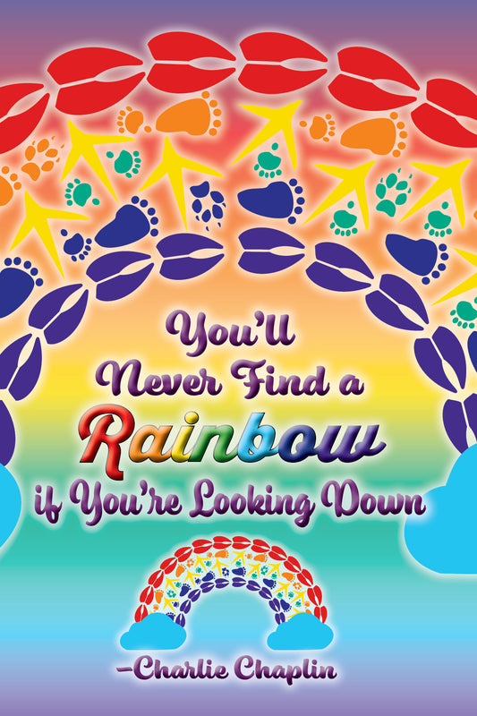 Find a Rainbow Frame-ables Animal Track Designs