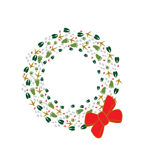 Wreath Christmas Cards